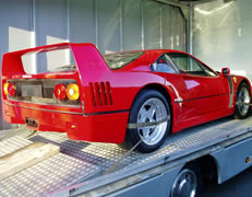 Ferrari F40 in CSS Transporter